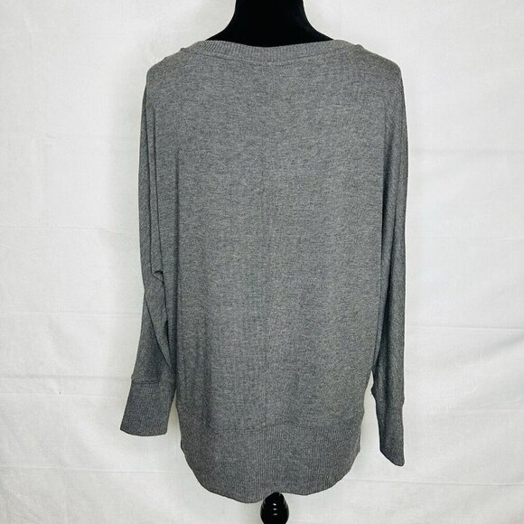 Vince Camuto Super Soft Gray Long Sleeve Pullover Sweater - Women's Size S - Picture 8 of 10